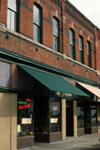 Restored facade & storefront