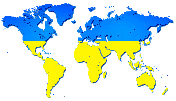 world map
