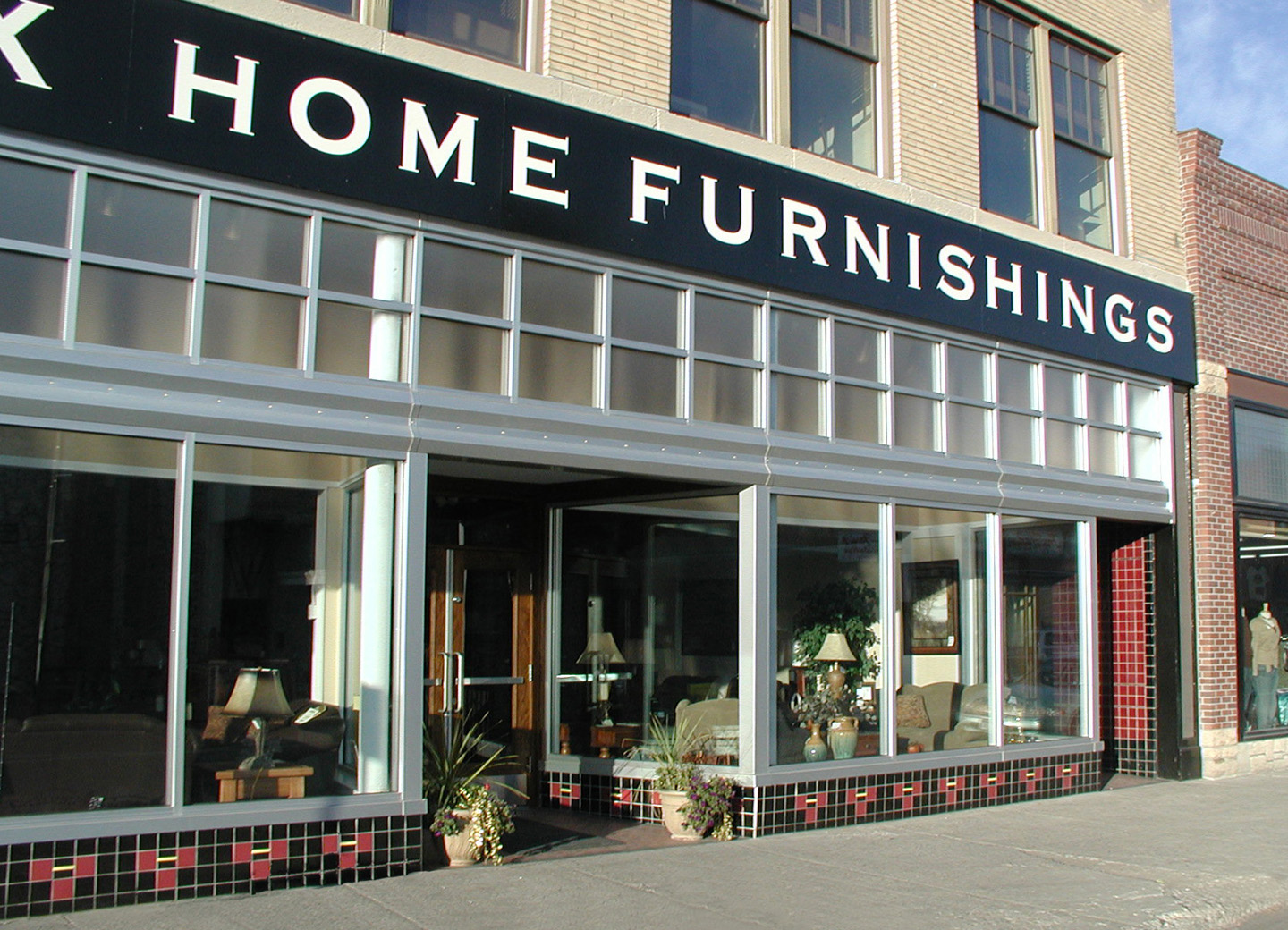 Rehabilitated storefront